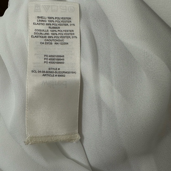 Aritzia Wilfred Villa Dress XL 16 White Light Birch - Picture 7 of 9